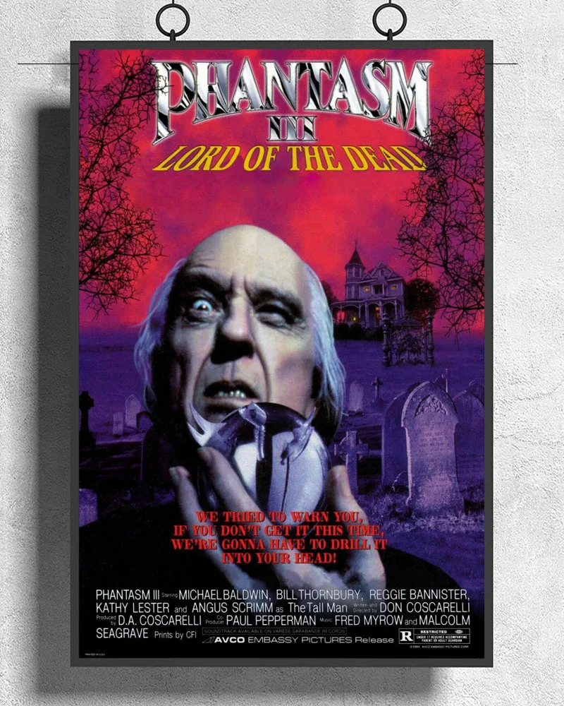 L158 PHANTASM III 3 LORD OF THE DEAD Movie The Tall Man Horror
