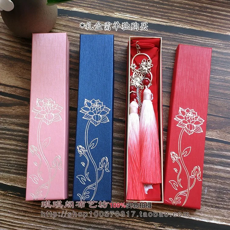 Hanfu повязка для волос древняя стильная повязка на голову кисточка стример сплошной цвет для мужчин и женщин повязка для волос с кисточками вытирая аксессуары для волос