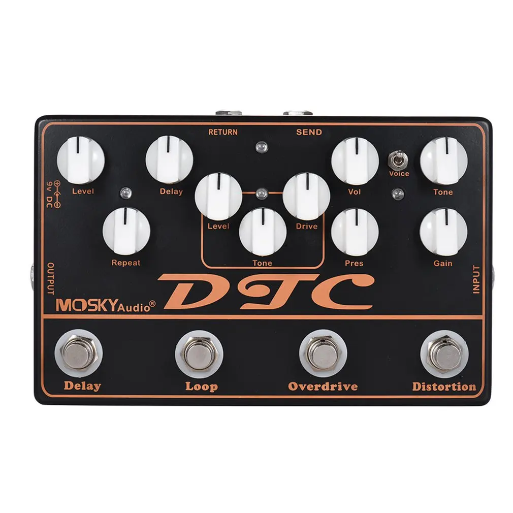 

Moskyaudio DTC Synthesis Effect Machine Multi-function Effect Tool Four In One