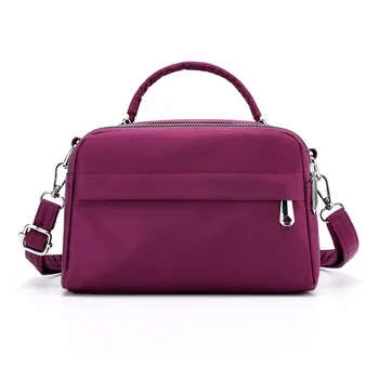 

Women's bag new Korean version of the shoulder portable small bag lightweight waterproof nylon cloth bag sports and leisure bag