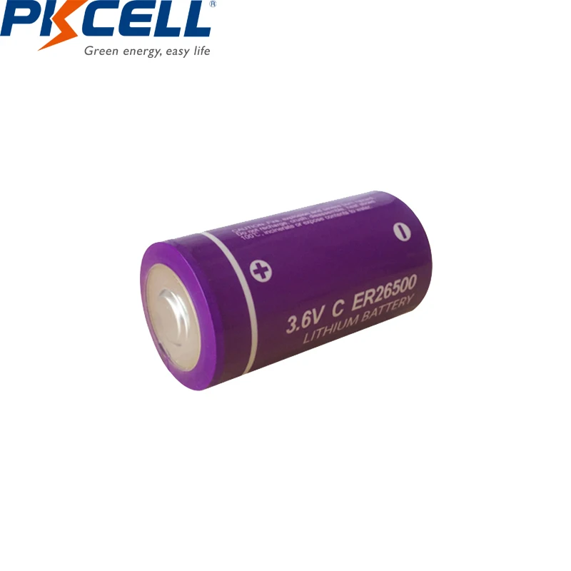6 шт./лот PKCELL ER26500 C размер литиевая батарея 3 вольт 9000 мАч В фотоаккумуляторы для