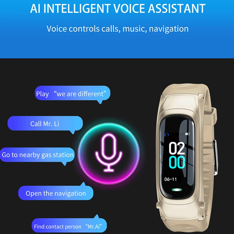 CHKEPZ bluetooth-гарнитура с цветным экраном, умный браслет для мужчин, монитор сердечного ритма, фитнес, Android, Bluetooth, Смарт-часы для звонков, ios