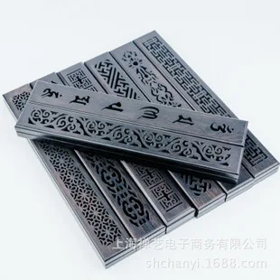 Курильница из красного дерева Ebony Joss-stick печь Joss-аромапалочки горелка китайский Eaglewood домашняя сжигание ладана печь сандалового дерева курильница