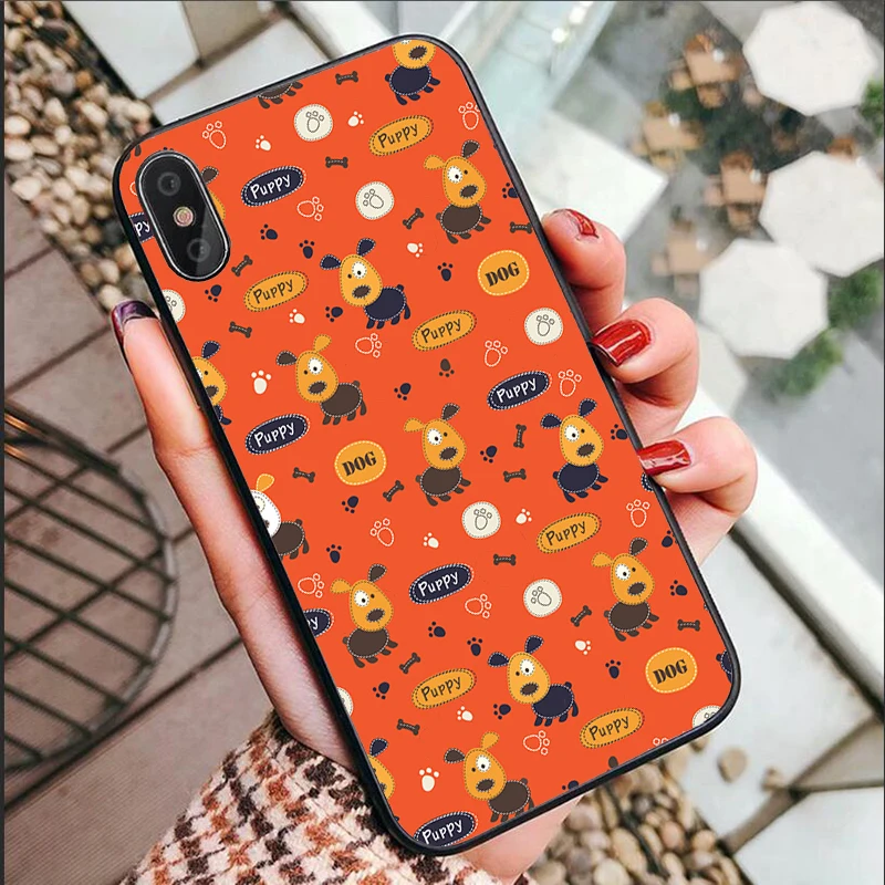 Новинка чехлы для телефонов Samsung galaxy s9 S10 S8 Plus Забавный чехол с собакой Galaxy S1 S9