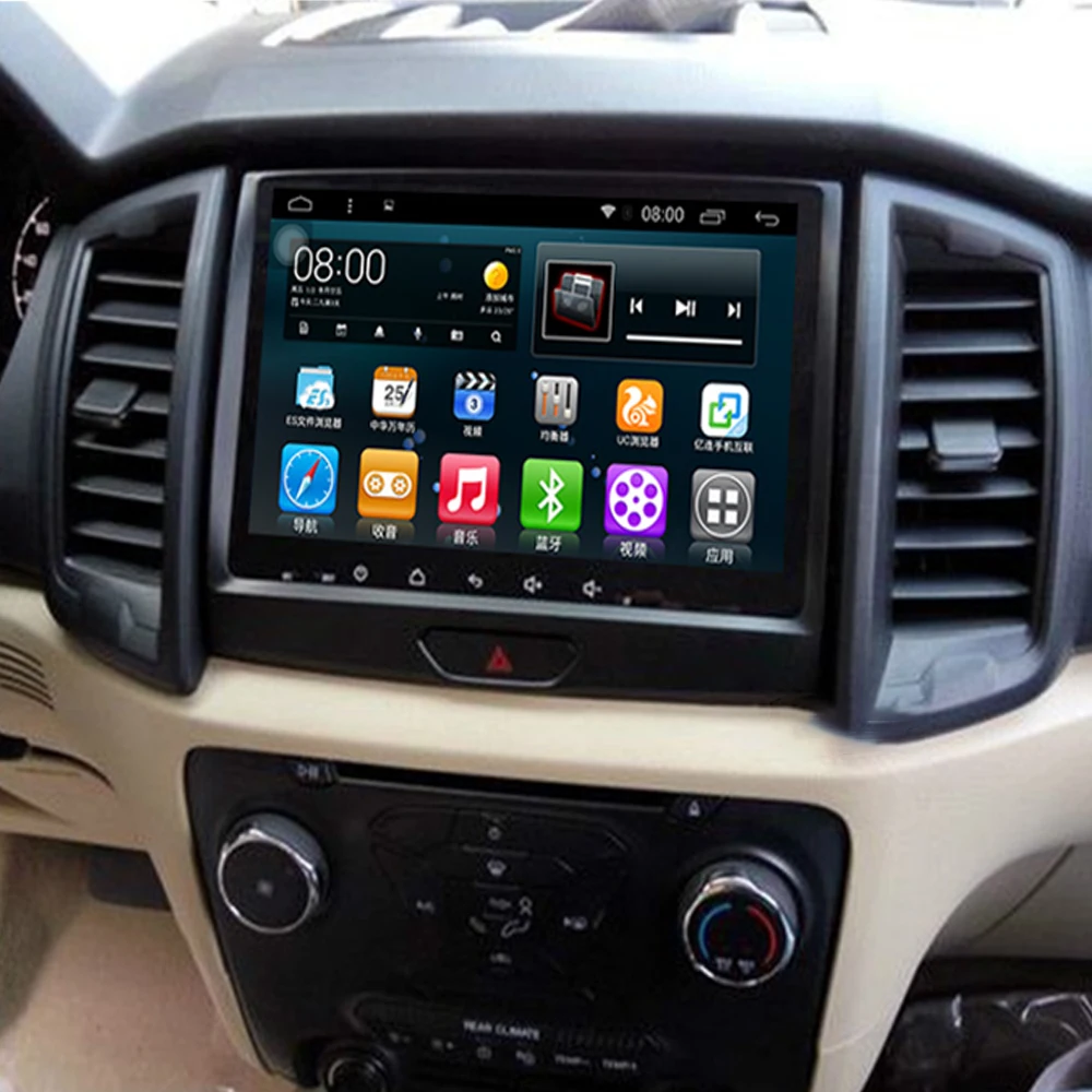 Car Multimedia Player Stereo GPS DVD Radio Navigation Android Screen for Ford Ranger T6 2016 2017 2018 2019 2020