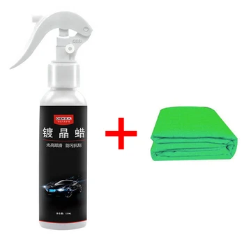 

Crystal Plating Wax 120ml Anti-scratch Car Paint Crystal Plating Wax Super Hydrophobic Glass Spray Coating Drop Shipping