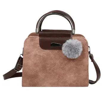 

Women Bag Shoulder bag For women 2019 High Quality Leather Bags New Retro handbag Ladies Casual Crossbody Bags Dropshipping