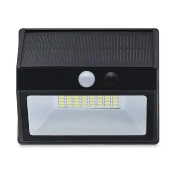 

LED Wall Lamp Solar Powered Waterproof Intelligent Light Control Energy Saving Body Induction Outdoor Garden Yard Light