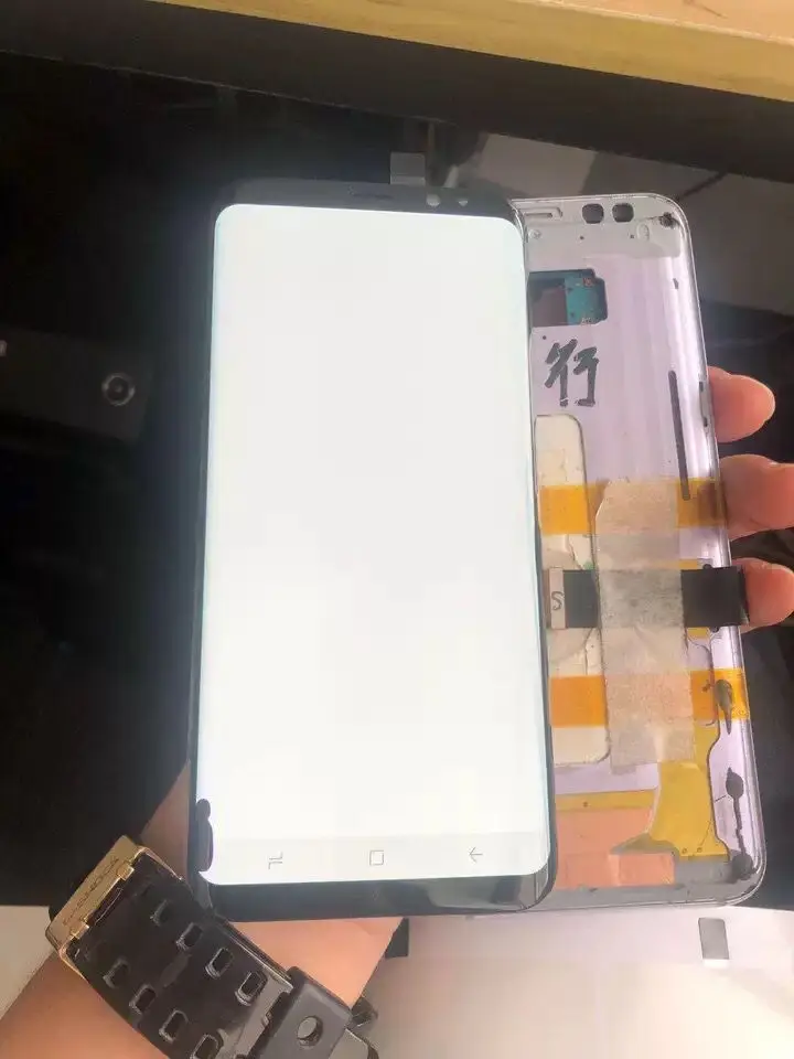 Samsung Galaxy S8 + S9 NOTE8 сенсорный встроенный жидкокристаллический дисплей для