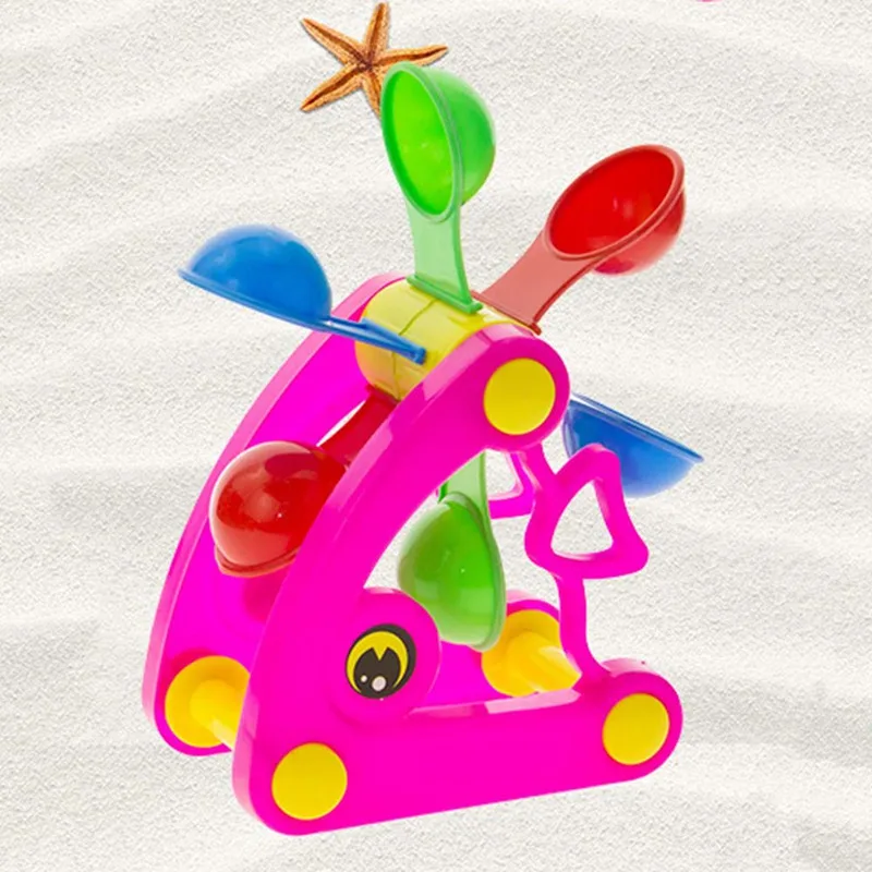 

Summer Water Toys Windmill Waterwheel Play Sand Party Play Kids Bath Toy Random Color Swimming Pool Bathing Beach Games