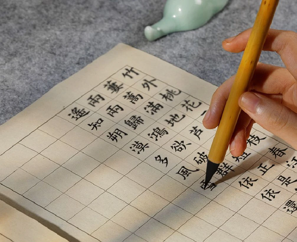 CamDesign 100 Pieces Sheng Xuan Rice Paper Japanese Calligraphy Paper  Korean Rice Paper for Chinese Painting Handwriting Journal Brush Ink Kanji
