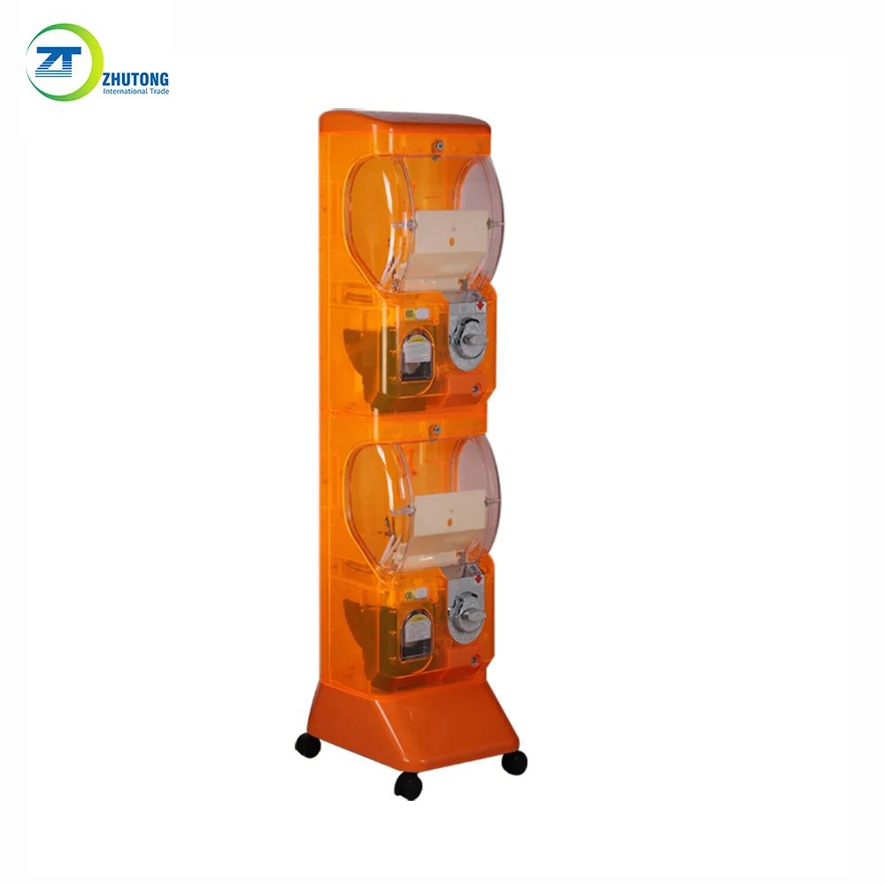 Двухслойный торговый автомат Zhutong для капсул из гасяпона автоматический