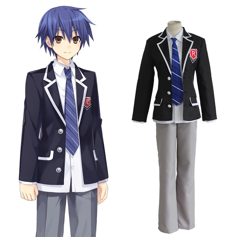 Date A Live Shido Itsuka Cosplay School Uniform Costume
