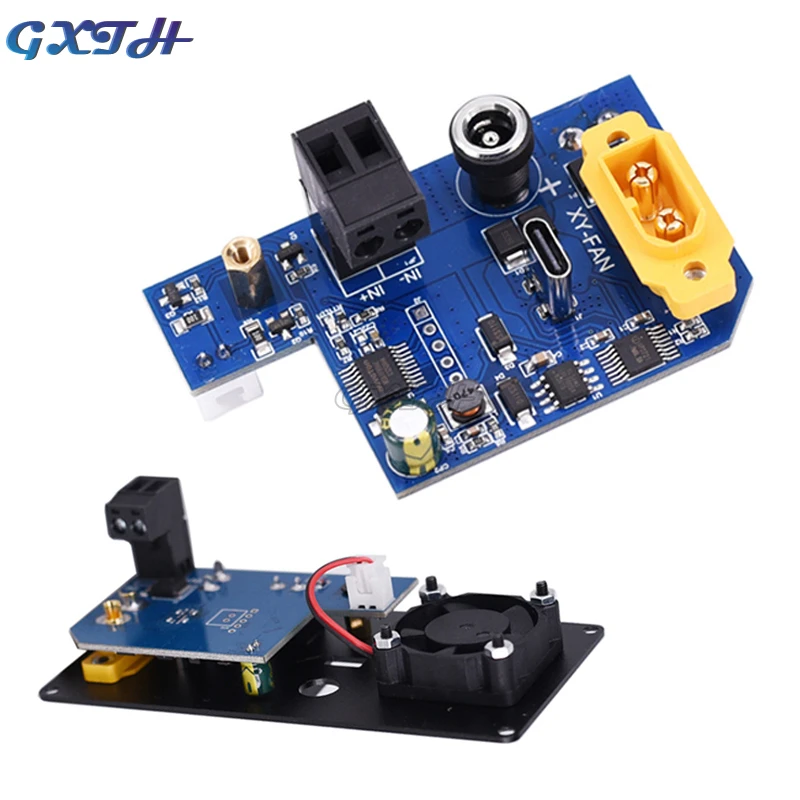 Universal Shell Aluminum Alloy Instrument Power Shell DIY Kit Suitable For XYH3606 Multi-interface Input PD Voltage Decoy