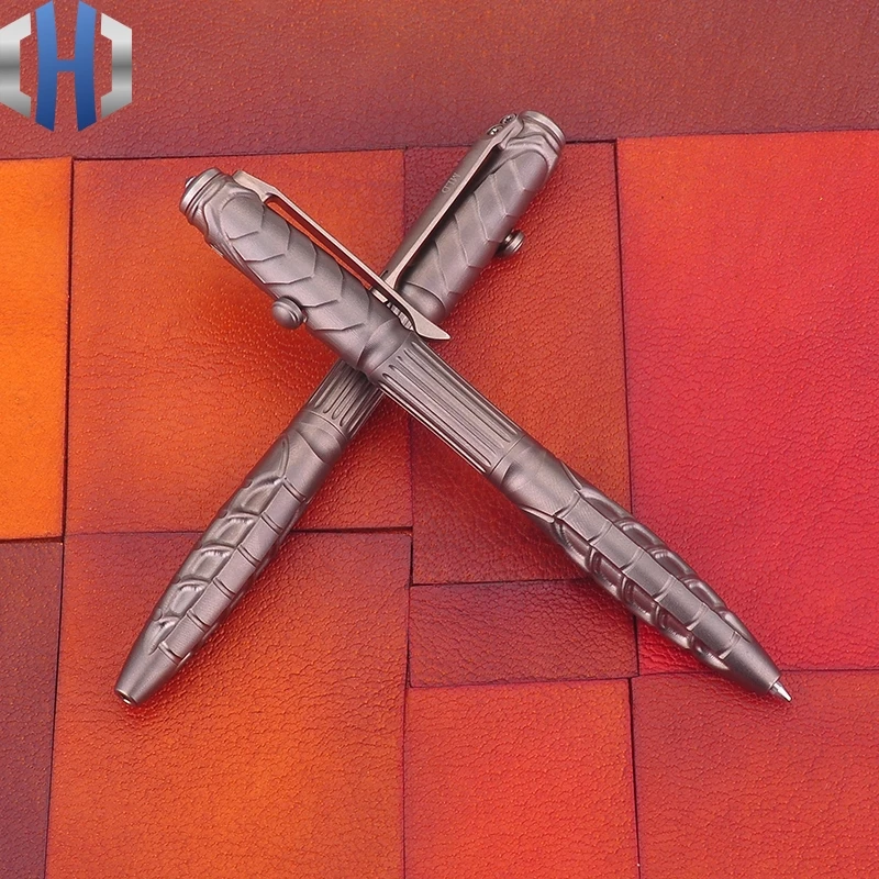 

Dragon Back Tactical Pen TC4 Titanium Broken Window Portable EDC Male Gift Pen