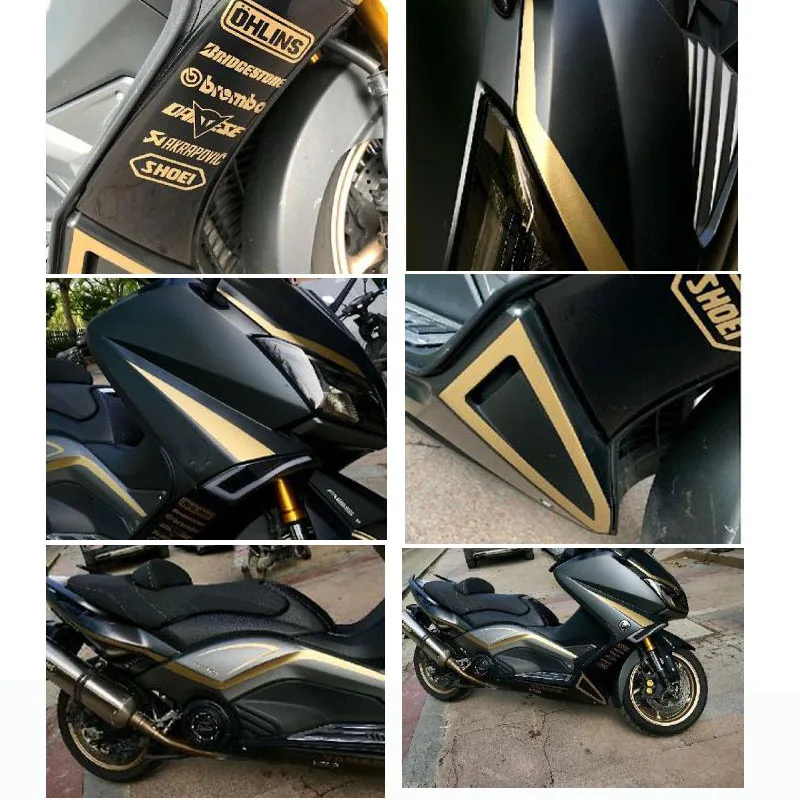 Adesivi 3D Per Manubrio Yamaha TMAX 530 2012-2016 - Labelbike, Made In Italy - Foto 4