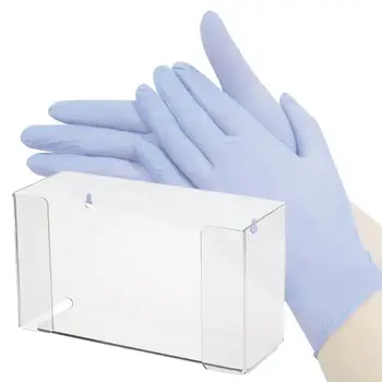 

Acrylic Glove Storage Box Kleenex Mask Display Box Holder Storage Medical Tissue Box Glove Dispenser Wall Mountable