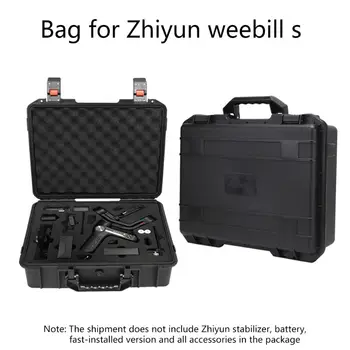 

Black Storage Bag Suitcase Explosion-proof Box Carrying Case for Zhiyun Weebill S PTZ Device Accessories