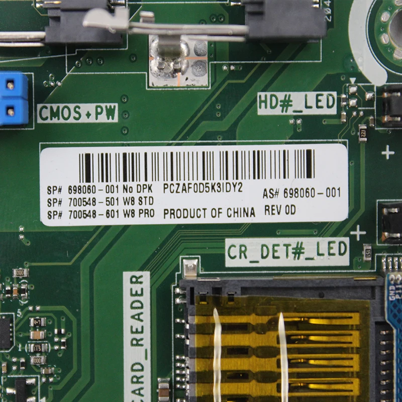 AABRZ-AB для hp павильон 20-b материнская плата 698060-001 700548-501 700548-60 тестирование в целости