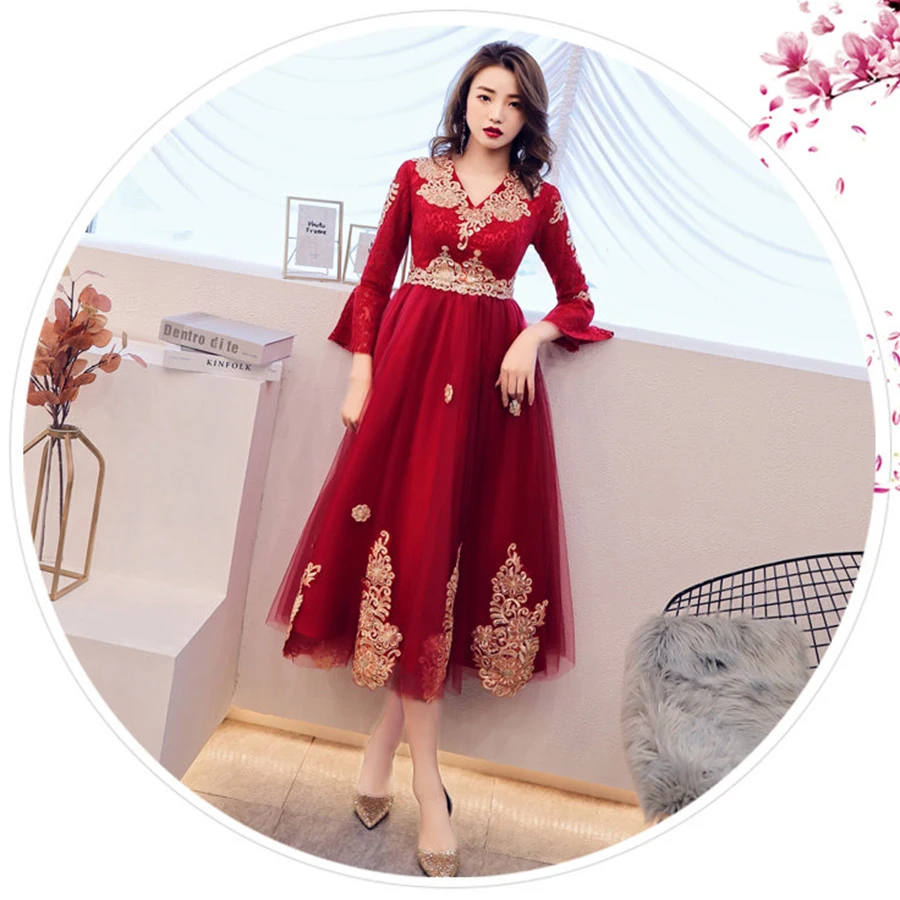 Vestidos De Gala кружевное винтажное платье на выпускной для беременных Y030 размера плюс женские вечерние элегантные платья для выпускного вечера