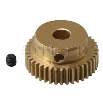 

CNBTR 21x10mm 0.5 Modulus 40T Motor Pinion Gear 5mm Bore for Small Machinery