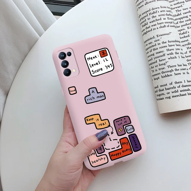 Funda Para Oppo Find X3 Lite Cph2145 De 6,43 Pulgadas, Carcasa Delgada De  Silicona Con Dibujo De Gato, Cactus, Aguacate, Caramelo, Para Find X3 Lite  - Carcasas Y Estuches Para Móviles - AliExpress