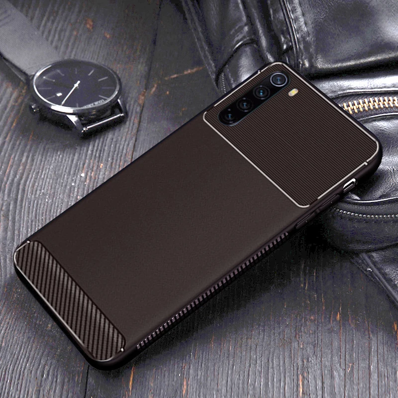 Чехол, чехол, чехол для Xiaomi Redmi Note 8 Pro Note8 мягкий на роскошный силиконовый простой, матовый Силиконовый защитная задняя панель для телефона Etui чехол s - Цвет: Brown