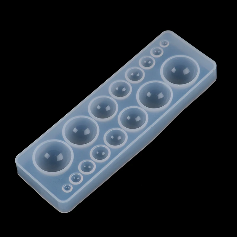 1pcs Silicone Mold DIY Crystal Epoxy Resin Molds Time Stone Jewelry Making Crafts Round Handmade Cake Fondant Chocolate Tools