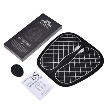 

Electric EMS Foot Massager ABS Physiotherapy Revitalizing Pedicure Tens Foot Massager Wireless Feet Muscle Stimulator Unisex A5
