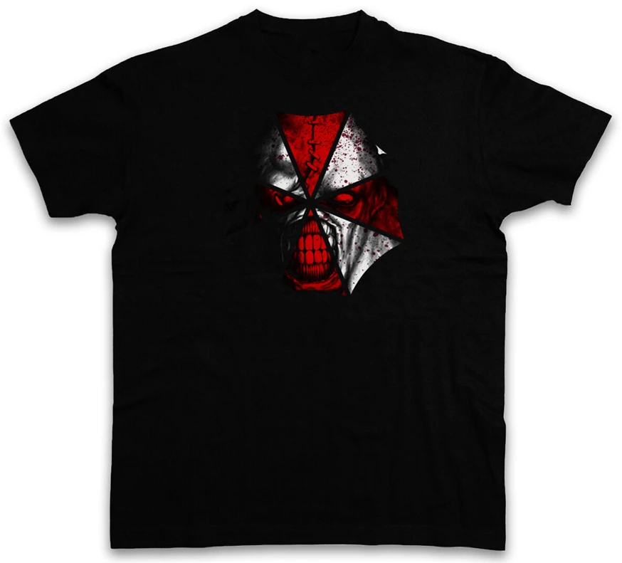 Nemesis Umbrella T-Shirt обитель корпорация корп злой тиран Vg зомби футболка размера плюс |