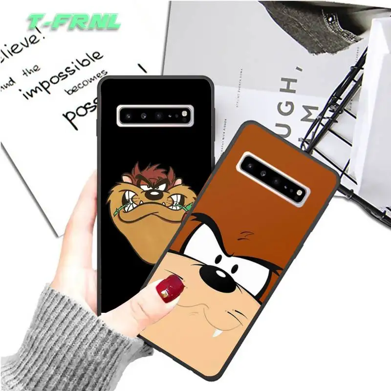 Чехол для телефона samsung galaxy s9 plus S8 S10e S20 PLUS J6 J600 Looney Tunes Tasmanian Devil Taz роскошный