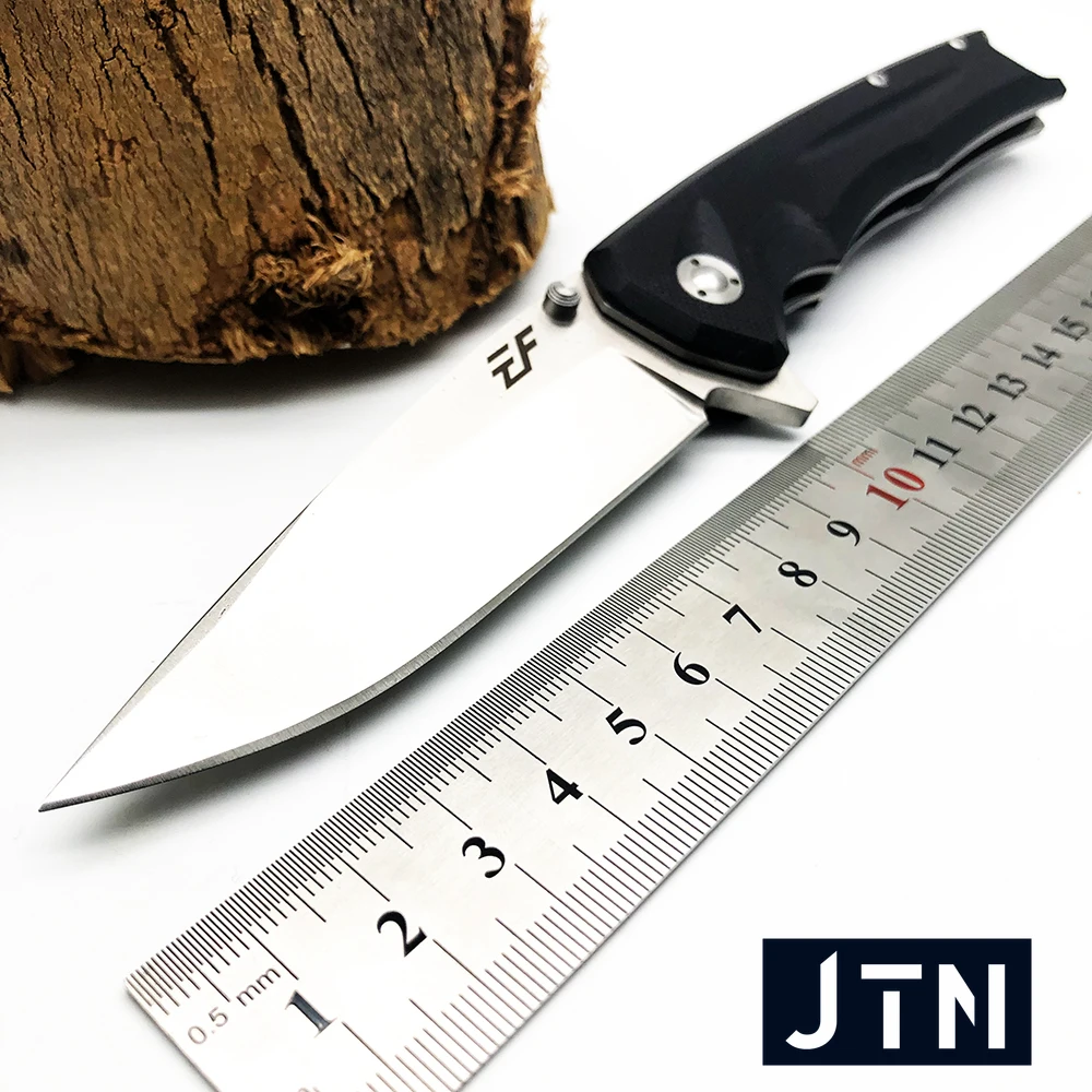 JTN EF41 Тактический подшипник складной нож D2 лезвие G10 ручка походные охотничьи