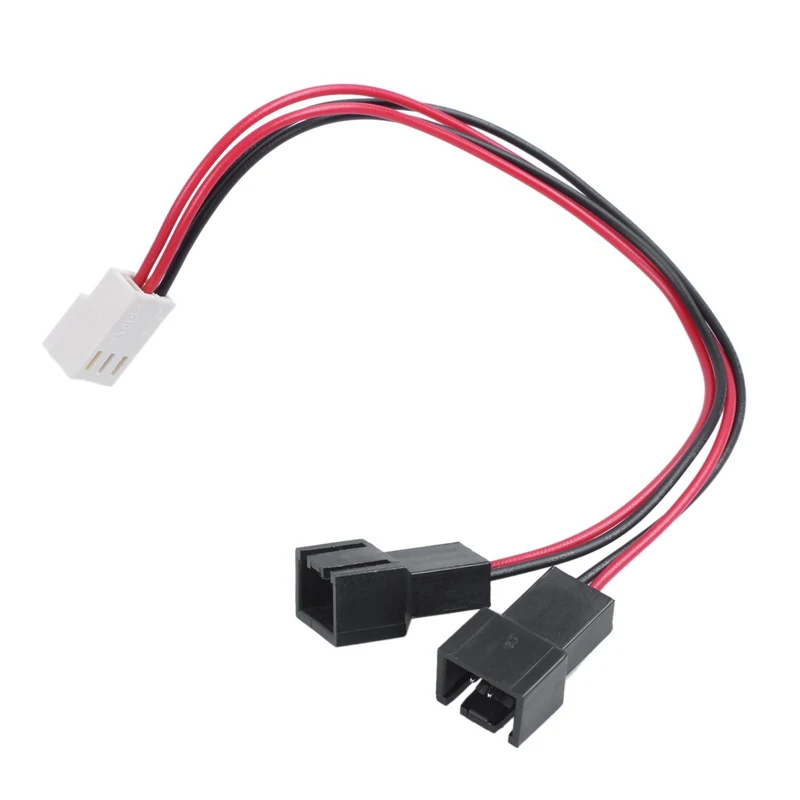 AAAE топ-PC splitter удлинитель для двойной мужской веер 3 pin Женский 20 см
