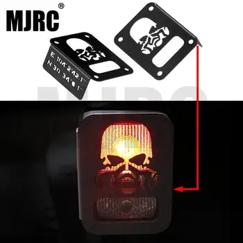 

2 pieces of RC taillights LED shades for 1:10 simulation JEEP Wrangler climber AXIAL SCX10 II 90046 90047