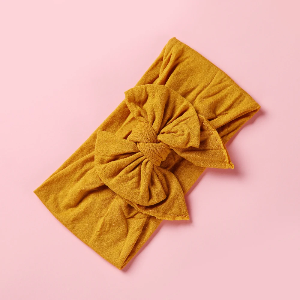 

27pc/lot Baby Nylon Bow Headbands Girls Elastic Double Layer Bows Head Wraps Infant Toddler Headband Cute Baby Hair Accessories