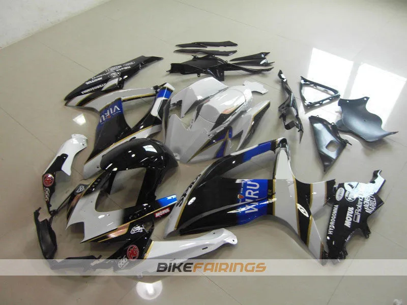 

New TOP (Injection molding) ABS Fairing Kits Fit For Suzuki GSX-R600 GSX-R750 K8 2008 2009 2010 Fairings set VIRU