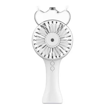 

Portable Small Fan Mini Hand-held Mist Spray Beauty USB Charging Fox Shaped