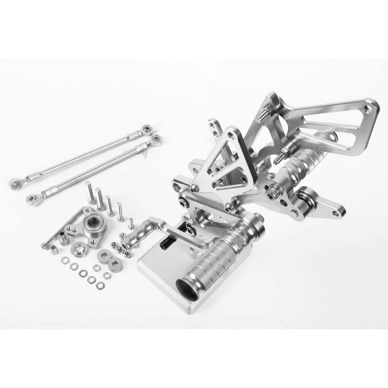 SMOK педаль мотоцикла для Honda CBR600RR 2007 2008- /CBR600RR ABS 2009- алюминиевый сплав Rearset подножки