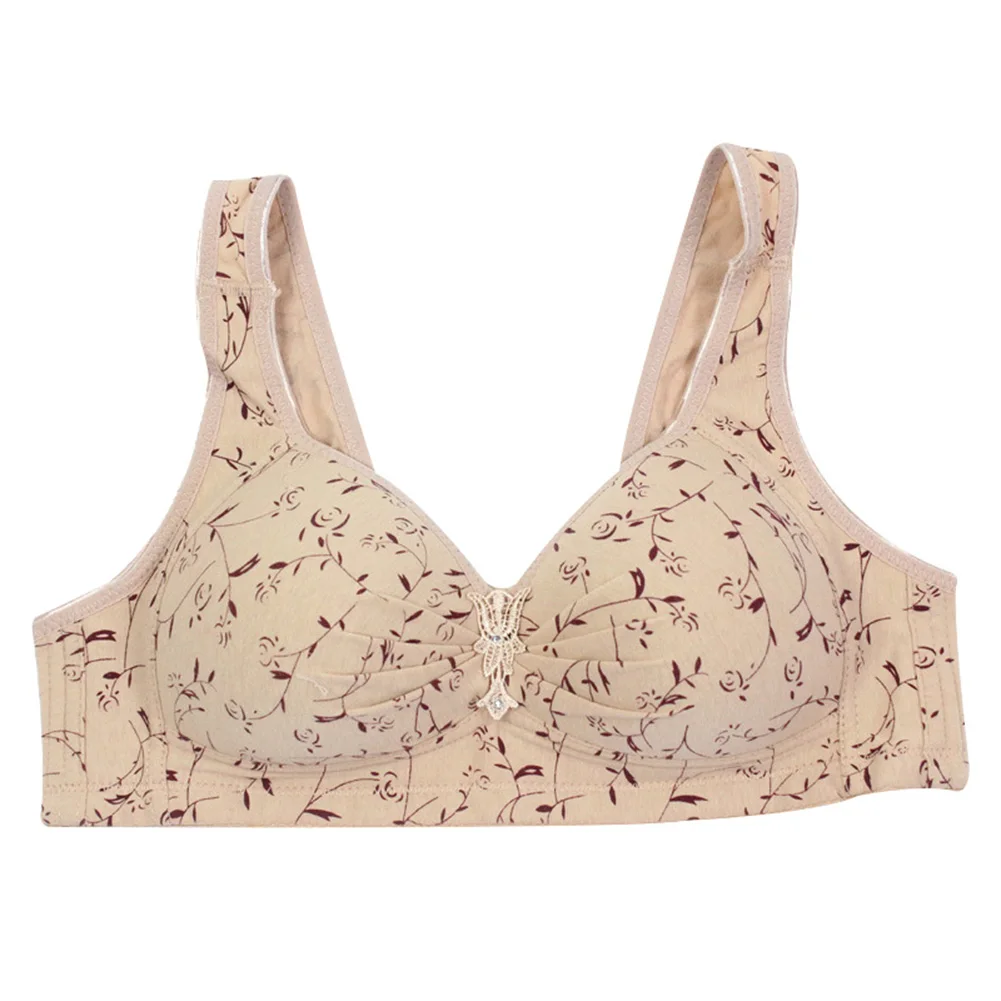 dark beige 36C Женский бюстгальтер, нижнее белье, однобортный, тонкий, пуш-ап, беспроводной, дышащий бюстгальтер, BMF88 - Цвет: dark beige 36C