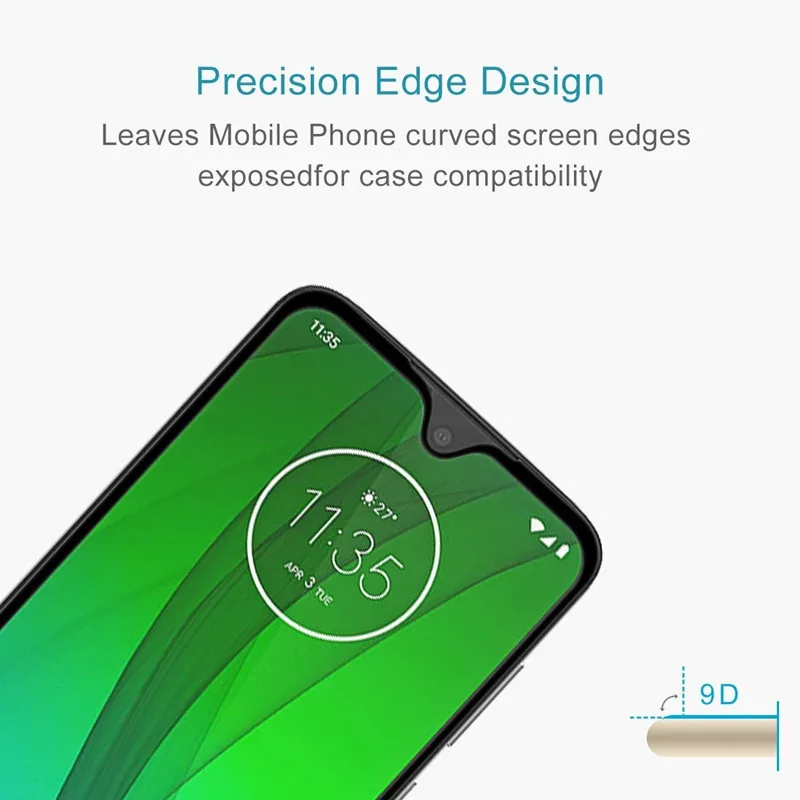 9D изогнутое закаленное стекло для moto g 7 g6 play plus power e5 e4 one power защитное стекло на moto g 7 plus Защитная пленка для экрана