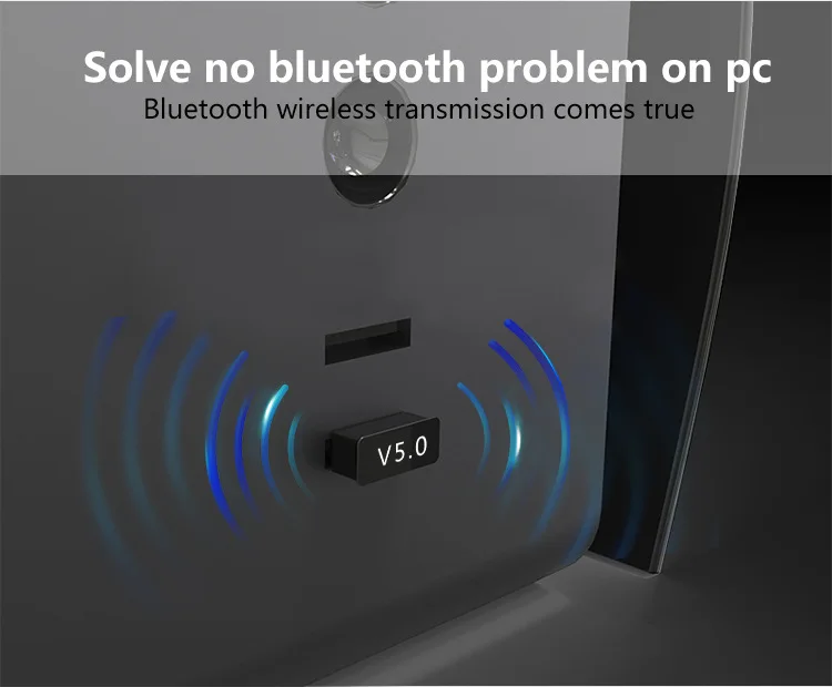 Включающим в себя гарнитуру блютус и флеш-накопитель USB V5.0 Беспроводной защитный Мини-Ключ адаптер для Windows 7/8/10 портативных ПК