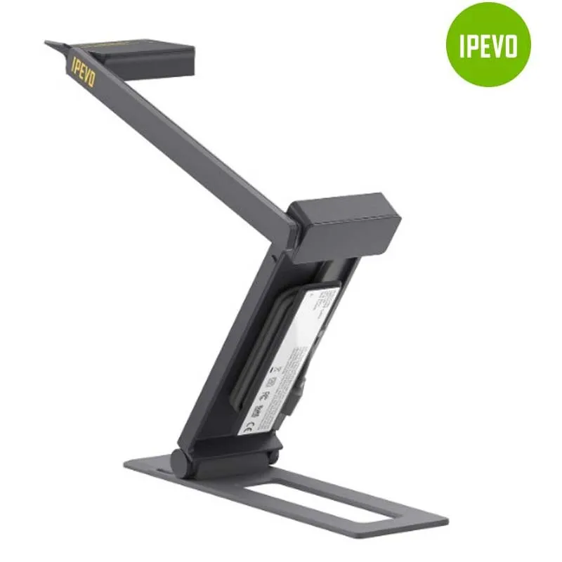 IPEVO DO-CAM Portable & Compact Ultra HD 8MP USB Camera for Professional Visual Presentations and Communication &mdash; Real-time Imag