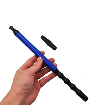 

Premium Quality Shisha Hose Aluminum Handle 300MM Hookah Aluminum Thread Stem Suit 12MM Silicone Chicha Nargile Hose Pipe