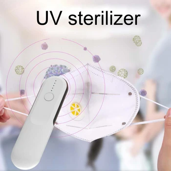 

UV Germicidal Lamp 5V USB Portable Household UV Disinfection Light Ozone Ultraviolet Lamp Masks Phones UVC Sterilizer Light