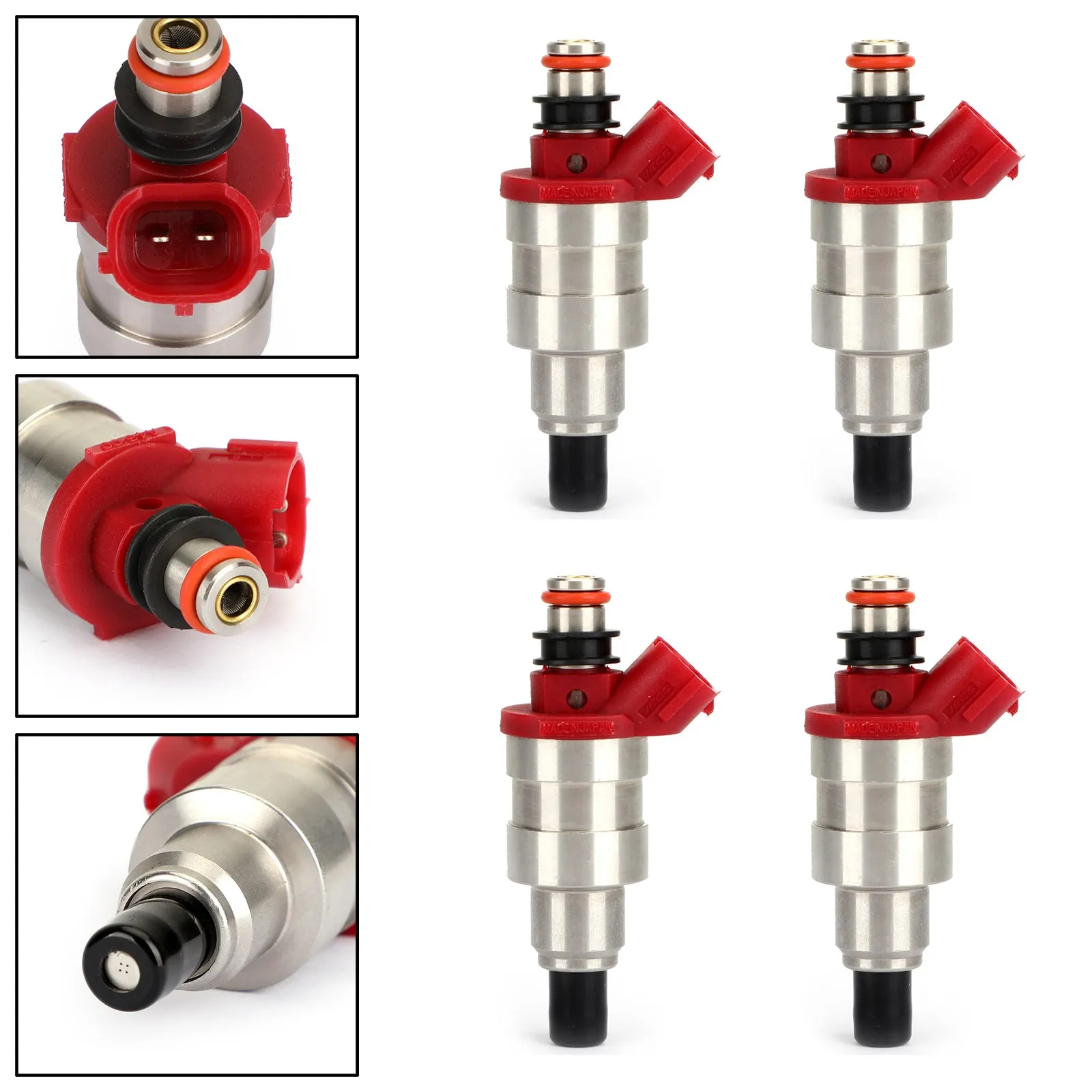 

Areyourshop 4Pcs Fuel Injectors Fit For Mazda B2600 BASE LE-5 LX SE-5 2-DOOR MPV CARGO PASSENGER 3-DOOR G609-13-250 Car Parts
