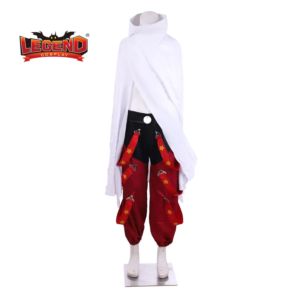 Shaman King The Super Star Yoh Asakura Costume Cosplay Outfit Con Mantello