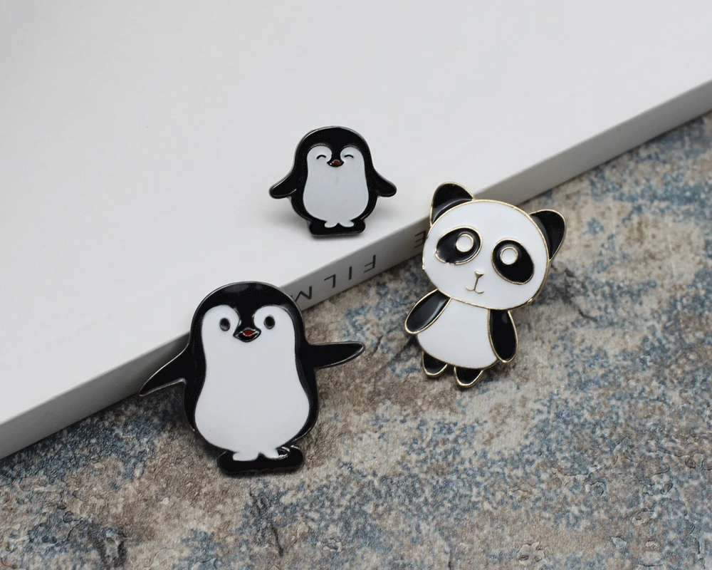 胸针企鹅熊猫8