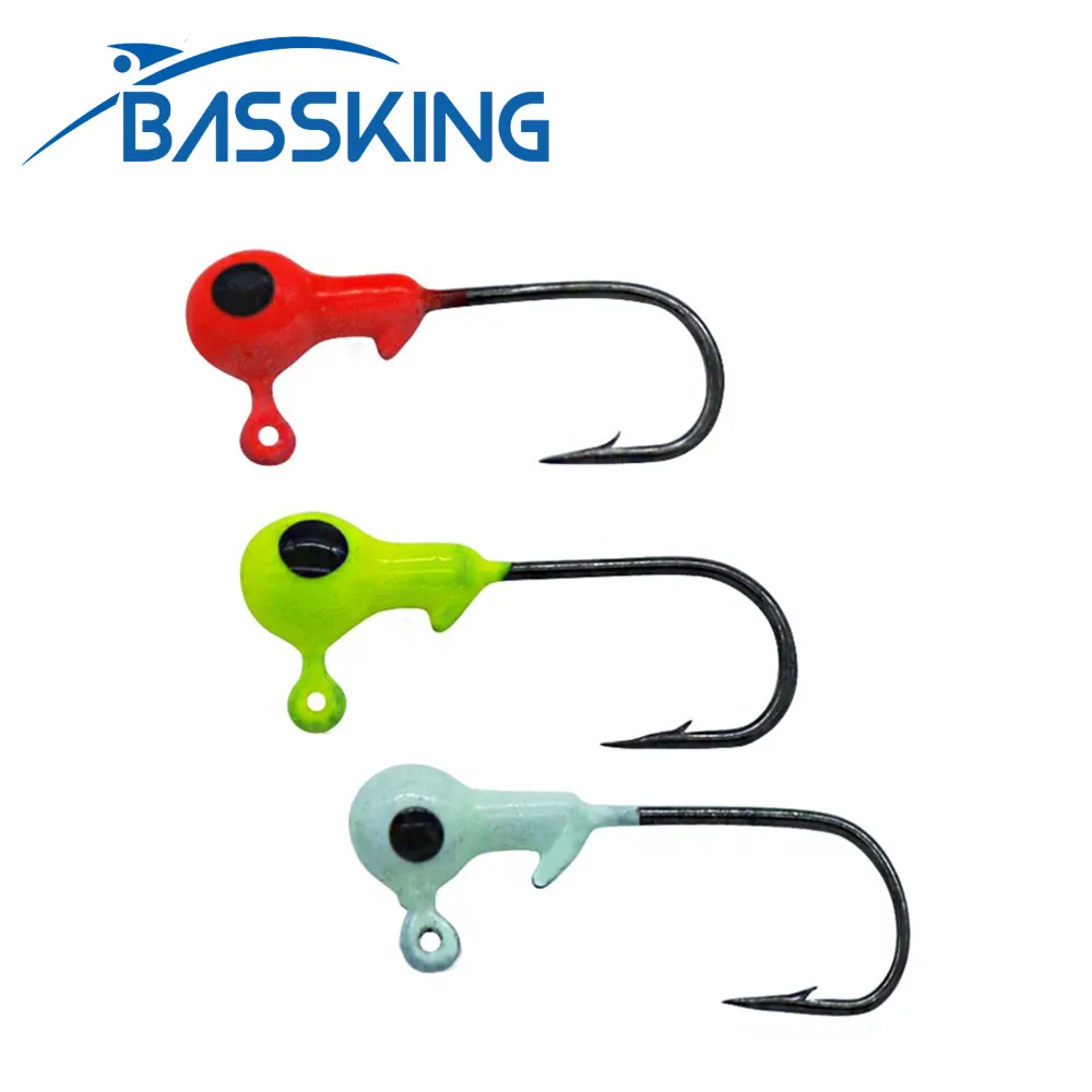 

BASSKING 30 шт. джиг-Воблеры, искусственная силиконовая приманка для рыбной ловли, привлекательные свинцовые крючки, свимбейт, поворотная приманка для окуня