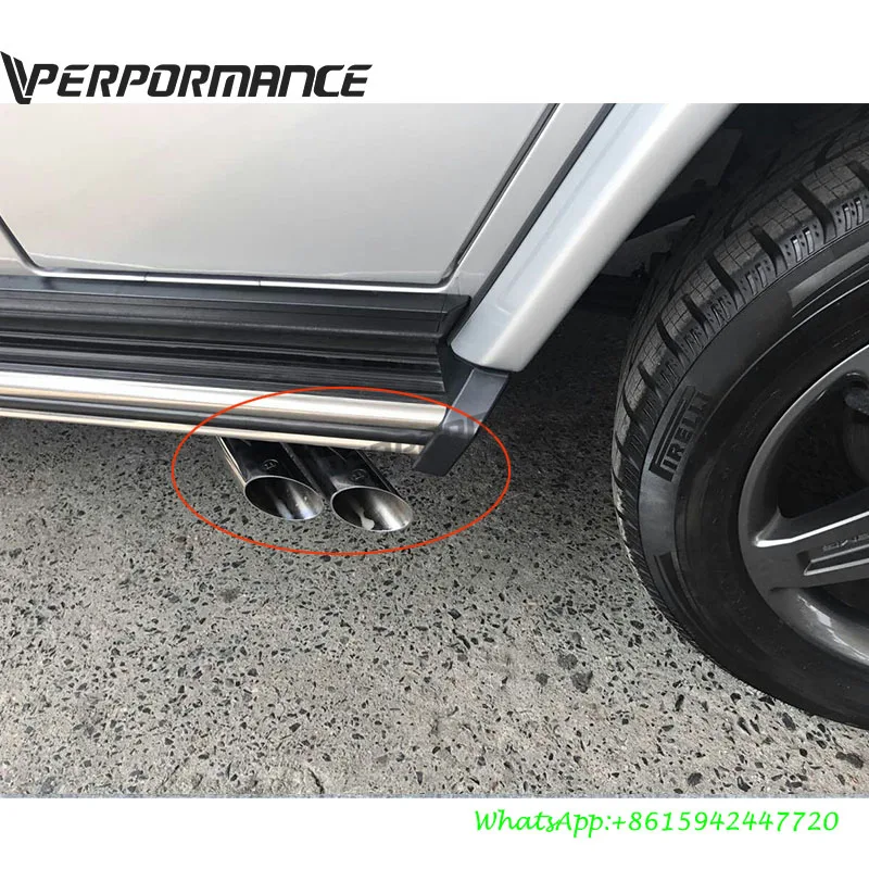 W463 350D глушители наконечники для W463 350D год выхлопные трубы для 350D задние наконечники с логотипом