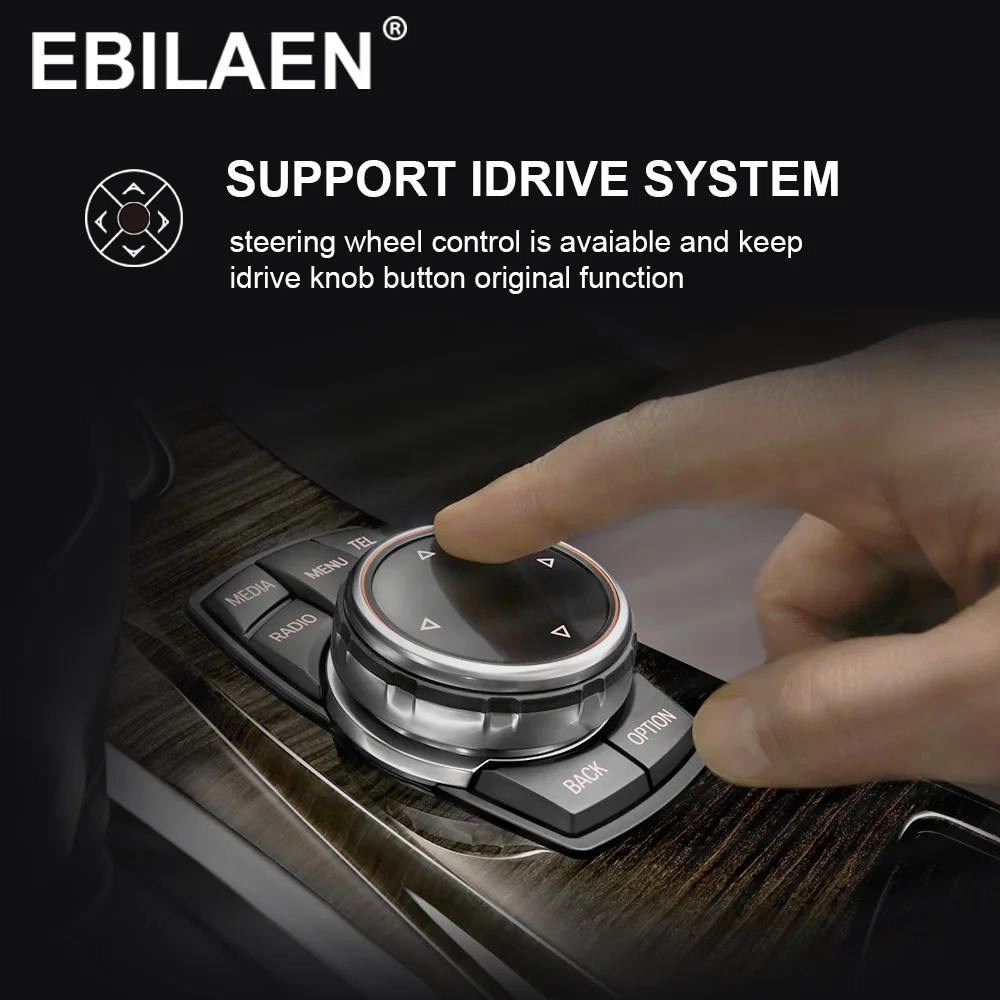 Clearance EBILAEN Android 9.0 Car DVD GPS Player for BMW 5 series E60 E61 E62 E63 3 series E90 E91 CCC/CIC Navigation AutoRadio Multimedia 2